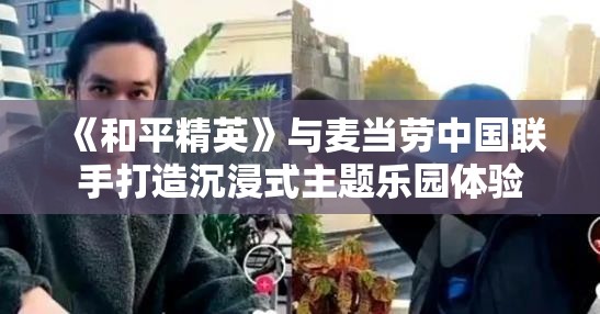 《和平精英》与麦当劳中国联手打造沉浸式主题乐园体验